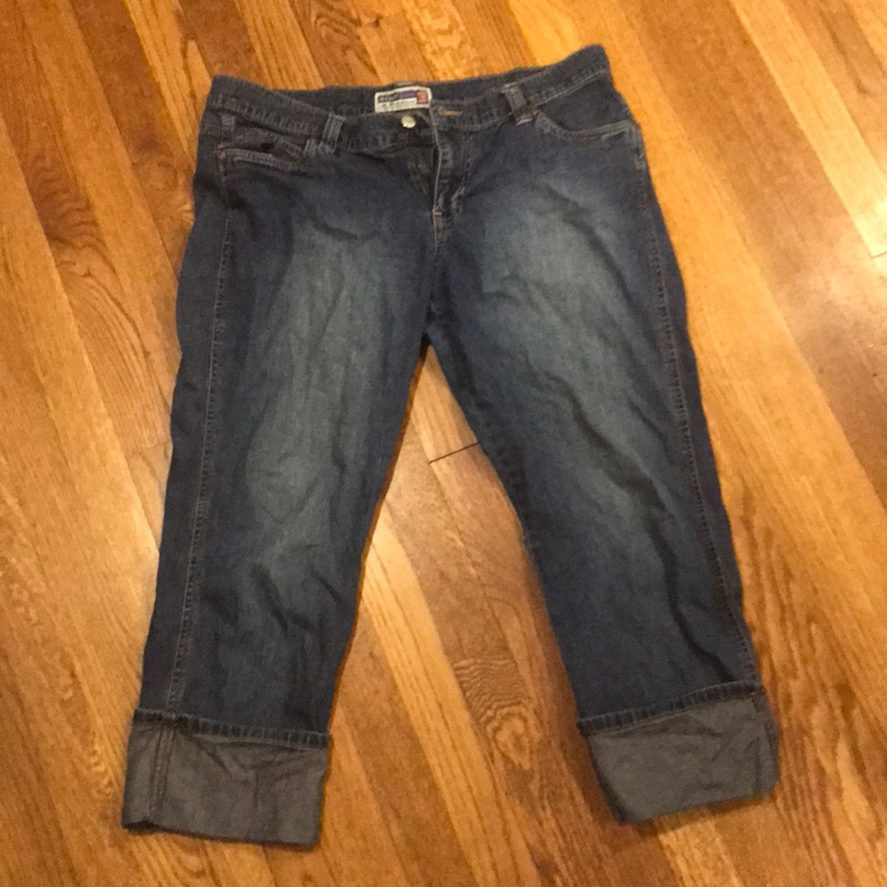 Cropped jeans